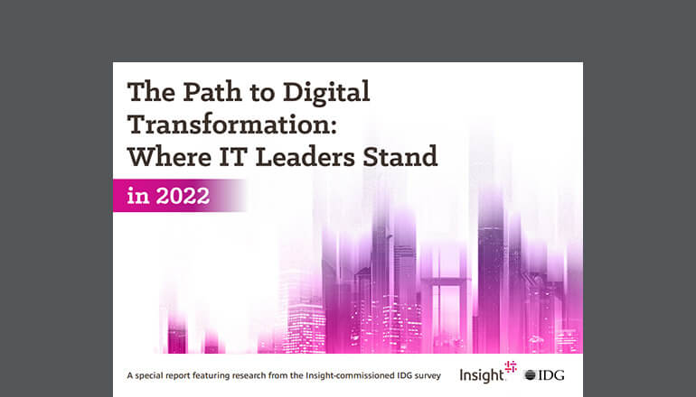 Article Le chemin vers la transformation digitale : où en sont les leaders informatiques en 2022 Image