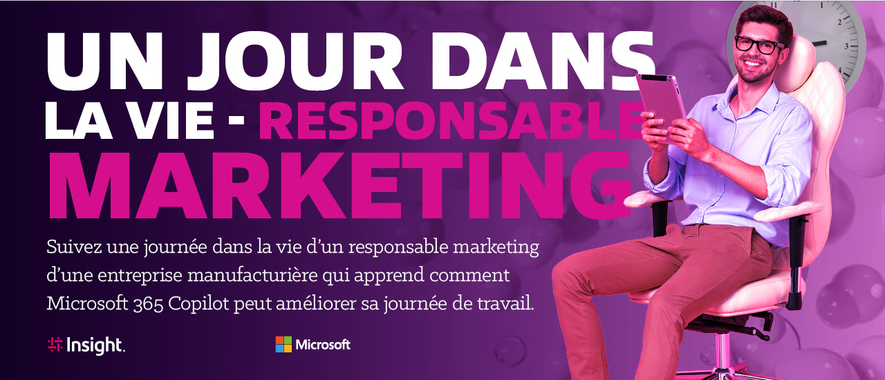 Article Un jour dans la vie - Responsable marketing Image